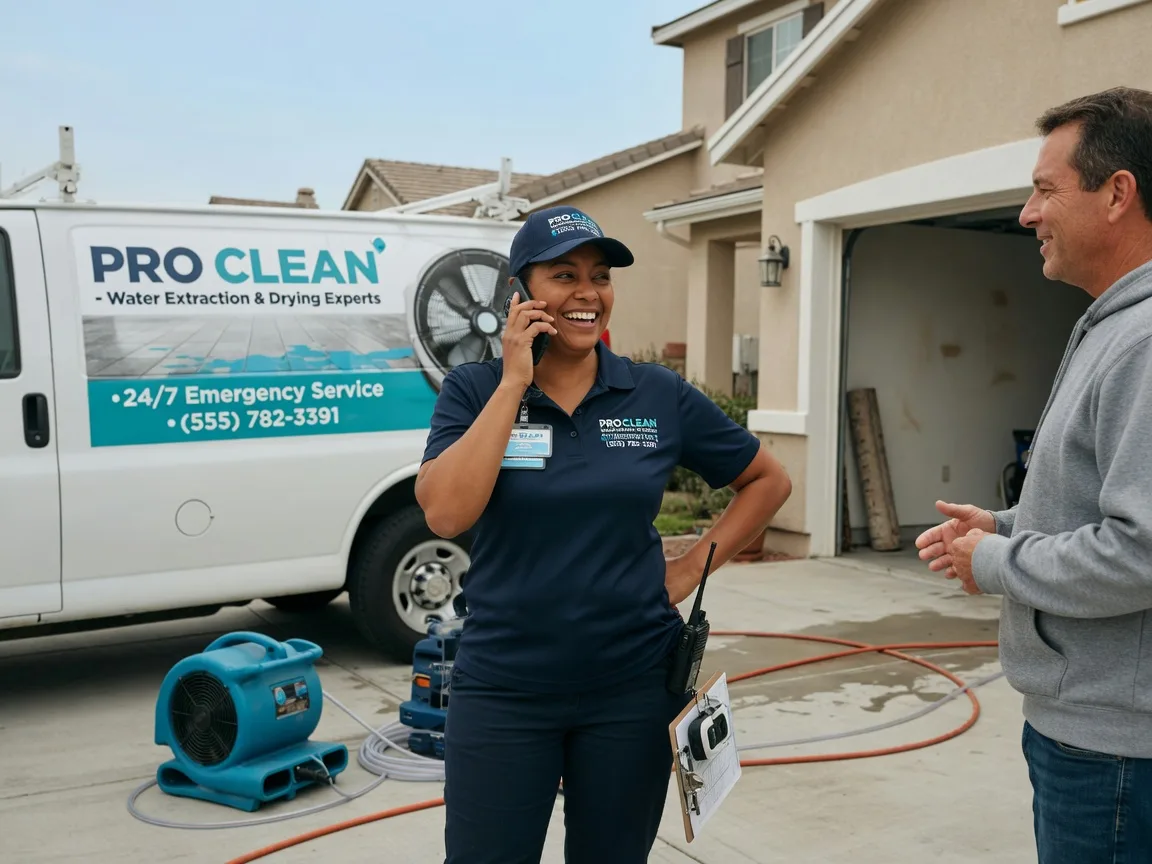 Water Extraction & Drying Bakersfield, CA FAQs